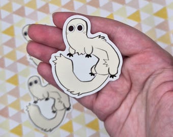 Brush Buddy witch hat atelier sticker