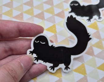 Brush Bully witch hat atelier sticker
