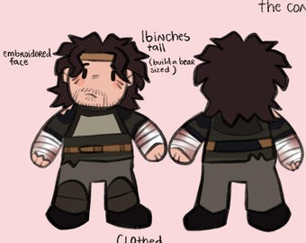 PREORDEN El Convicto 16" peluche para vestir