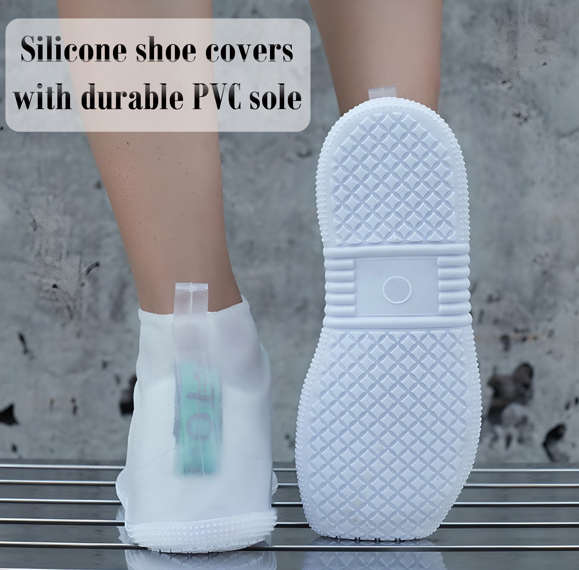 Clear shoe shop covers