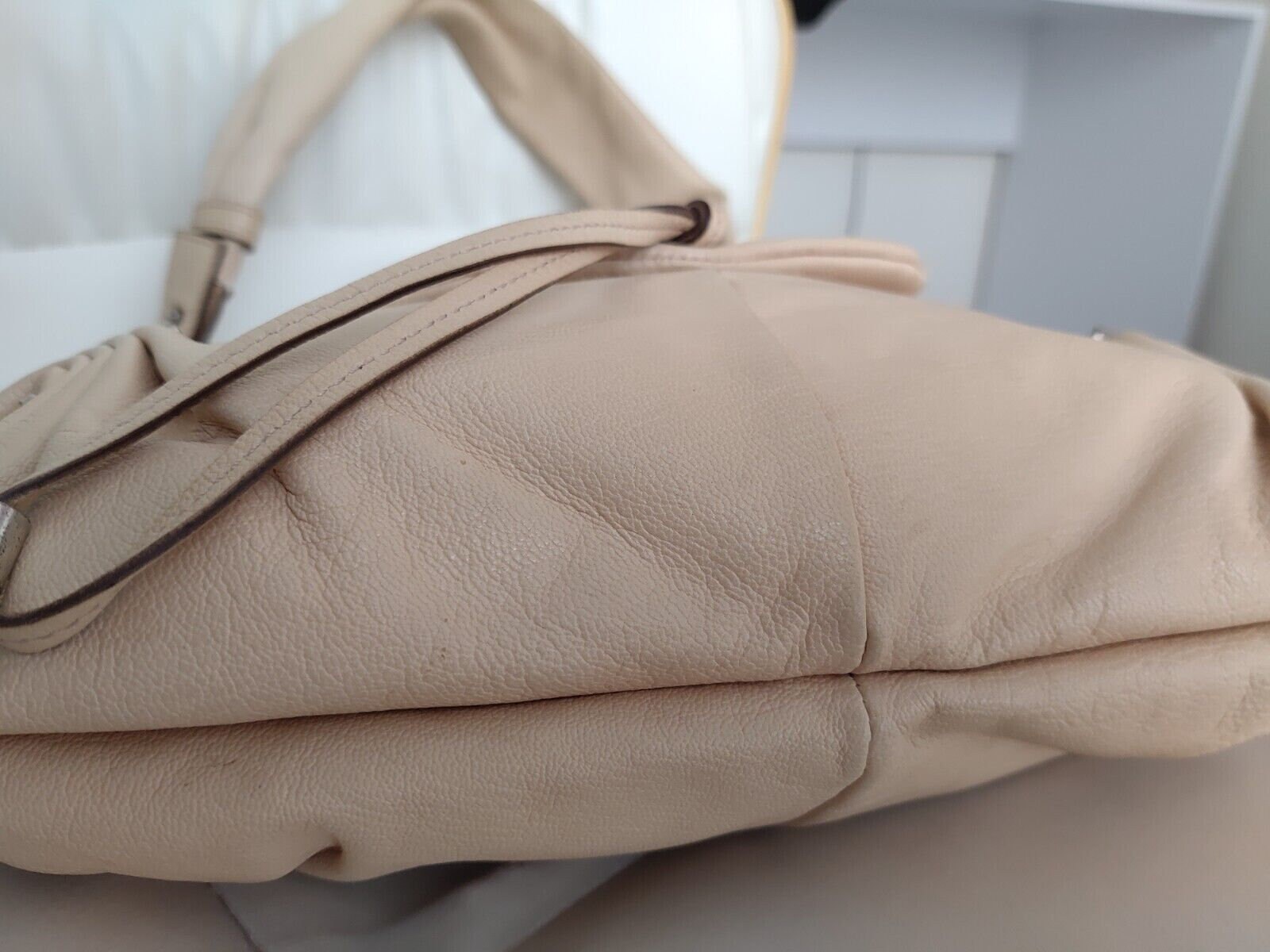 Ysl cream purse sale