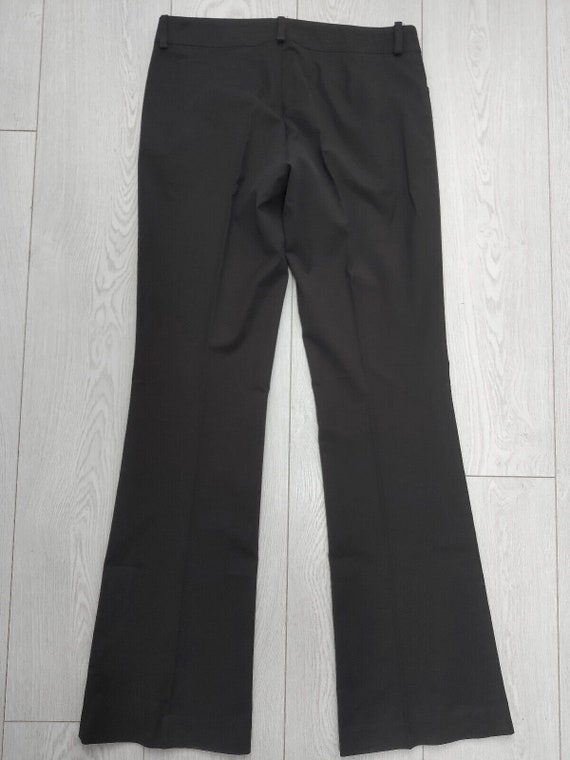 Gucci Womens Black Cotton Elastane Casual Pants T… - image 7