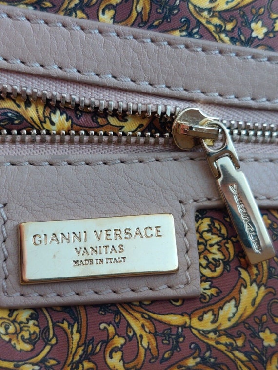 100% Authentic, Gianni Versace Vanitas Medusa Tas… - image 6