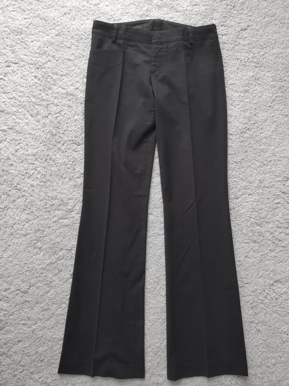 Gucci Womens Black Cotton Elastane Casual Pants T… - image 6