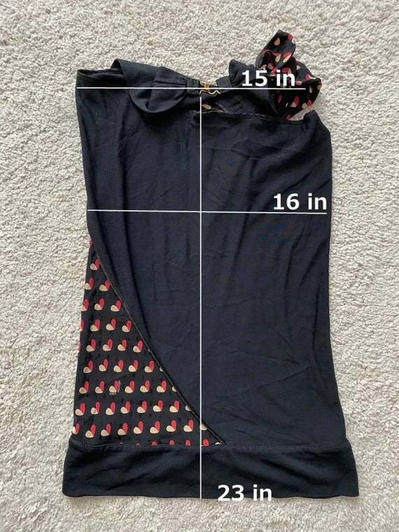 Louis Vuitton Womens Silk Blouse Top Shirt Dress … - image 7