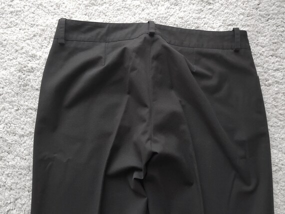 Gucci Womens Black Cotton Elastane Casual Pants T… - image 4