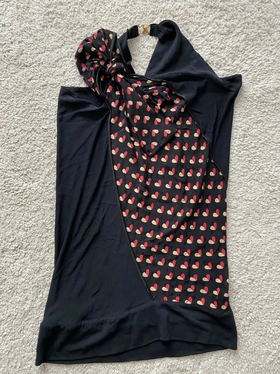 Louis Vuitton Womens Silk Blouse Top Shirt Dress … - image 2