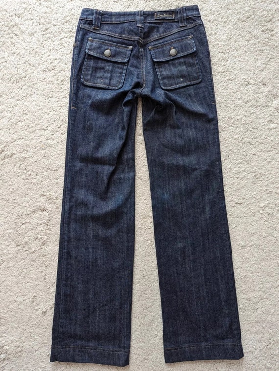 Louis Vuitton LV Denim Womens Navy Blue Jeans Poc… - image 3