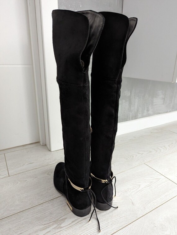 CHRISTIAN DIOR Cd Over The Knee High Riding Boots… - image 3