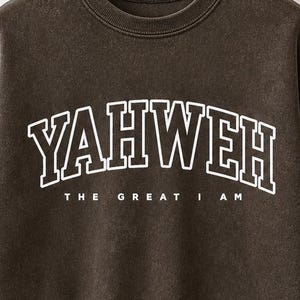 Yahweh PNG, Christian Shirt Design, The Great I Am PNG, Faith Based Graphic Tee, Minimal Religious Sublimation File