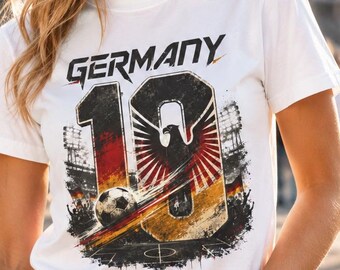 Germany Soccer Shirt Comfort Colors®, Germany World Cup 2026 Shirt, German Football Fan Tee, Germany Soccer Graphic Tee, Vintage Germany
