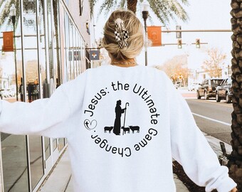 Sweat Jésus est roi Chemise Jésus Vêtements chrétiens Sweat Jésus Sweat à capuche Jésus Sweat à capuche chrétien Merch chrétien streetwear chrétien