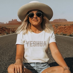 Yeshua Shirt Christian Apparel Aesthetic Christian T Shirt Jesus Apparel Christian Streetwear Clothing Bible Verse Shirt Yeshua Sweatshirt