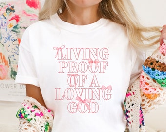Christian Coquette Shirt Coquette Pink Christian Shirt Aesthetic Christian Shirt Oversized Jesus Shirt Jesus Apparel Christian Apparel