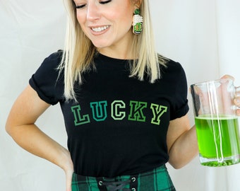 Felpa Lucky Shamrock Shirt Maglietta Irlandese Maglietta per il Giorno di San Patrizio Felpa Lucky Shamrock Felpa con cappuccio Outfit per il Giorno di San Patrizio Felpa con cappuccio di San Patrizio
