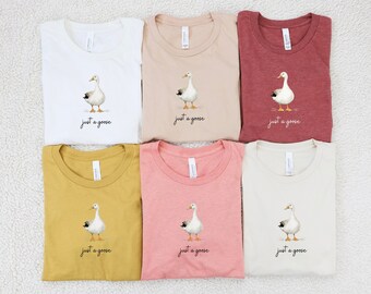 Dumme Gans T Shirt Dumme Gans Sweatshirt Dumme Gans Universität Sweatshirt Lustiges T-Shirt Dumme Gans Hoodie Cottagecore Geschenk für Freund
