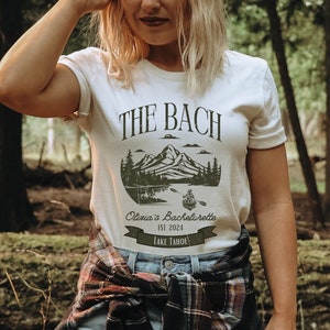 Lake Bach Shirts Lake Camp Bachelorette Party Shirts Lake Bachelorette Party Camp Bach Shirt Camping Bachelorette Custom Location Bach Shirt