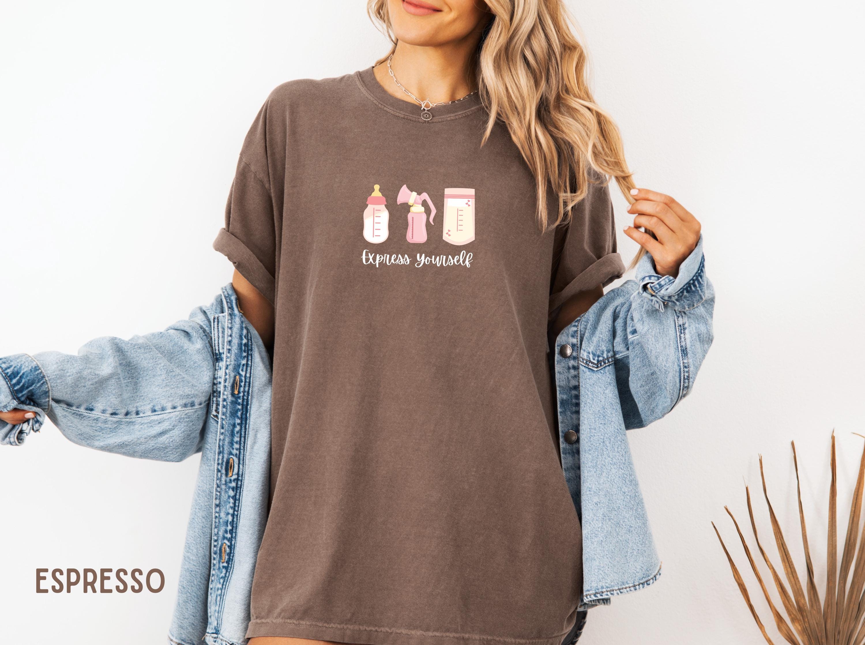 Breastfeeding Shirt Pumping Shirt Lactation Tee Nursing Mom Gift Funny Breastfeeding T Shirt New Mom Gift Nursing Tee Breast Pump T Shirt