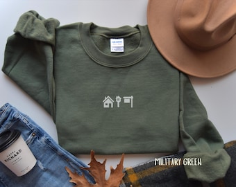 Realtor Embroidered Sweatshirt Real Estate Sweatshirt Gift for Real Estate Agent Realtor Gift Realtor Crewneck Embroidered Realtor Sweater