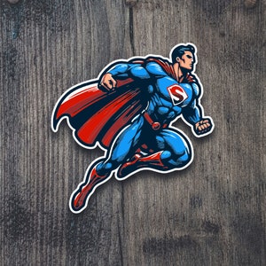 Super man sticker