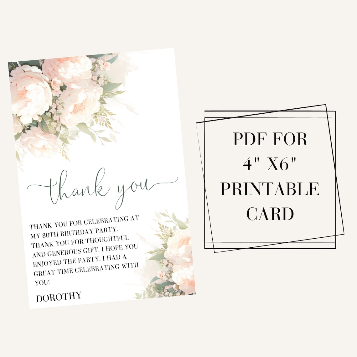 Gold Thank You Cards With Envelopes,blank Cards For Business,wedding,bridal Shower, Baby Shower,anniversary And All Occassions - View #11