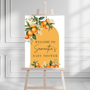 Little Cutie Is On The Way Baby Shower Welcome Sign, Welcome To Baby Shower Sign A Little Cutie, A Little Cutie Baby Shower Welcome Sign
