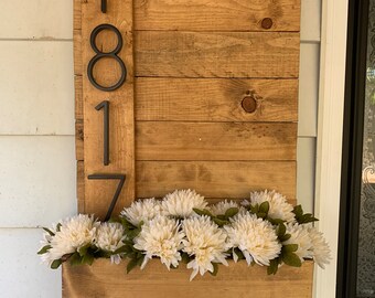 Address Flower Box