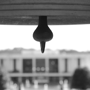Clemson University Bell Black and White Photography Wall Art