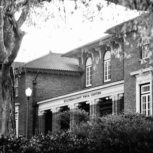 Clemson University Holtzendorff Hall Black and White Photography