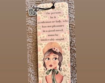 Jane Austen bookmark bundle of two