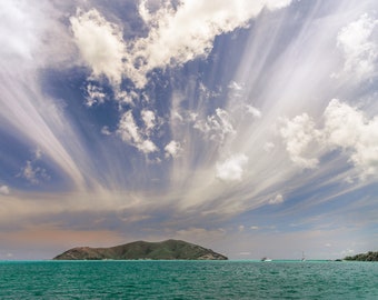 Hayman Island Cloudscape: Whitsunday Australia Seascape Wall Art Sunrise/Sunset Fine Art Print/Canvas/Acrylic/Metal