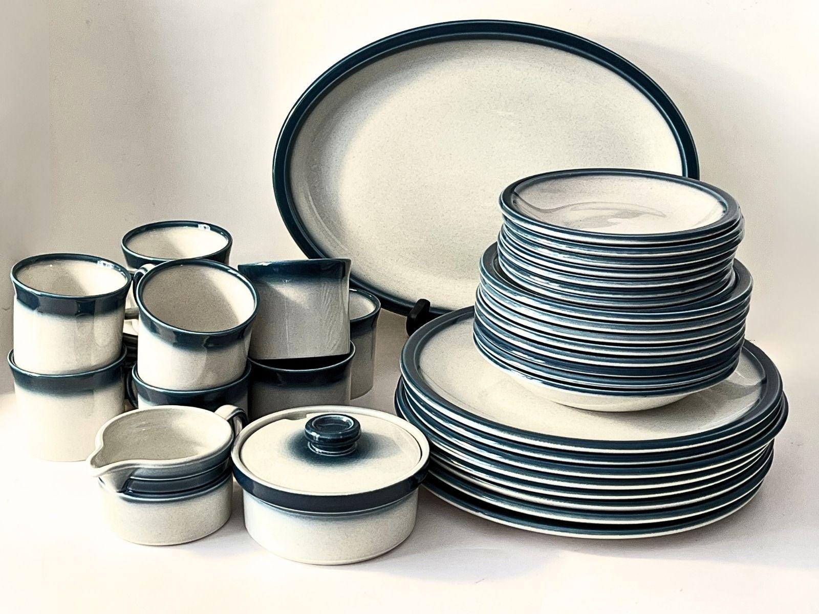 ウェッジウッド　ブルーパシフィック　デザートプレート　16cm Wedgewood blue pacific - Etsy 日本