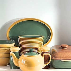 【稀少】 【廃番】 DENBY LUXOR プレート　直径26cm 2枚 Denby luxor - Etsy 日本