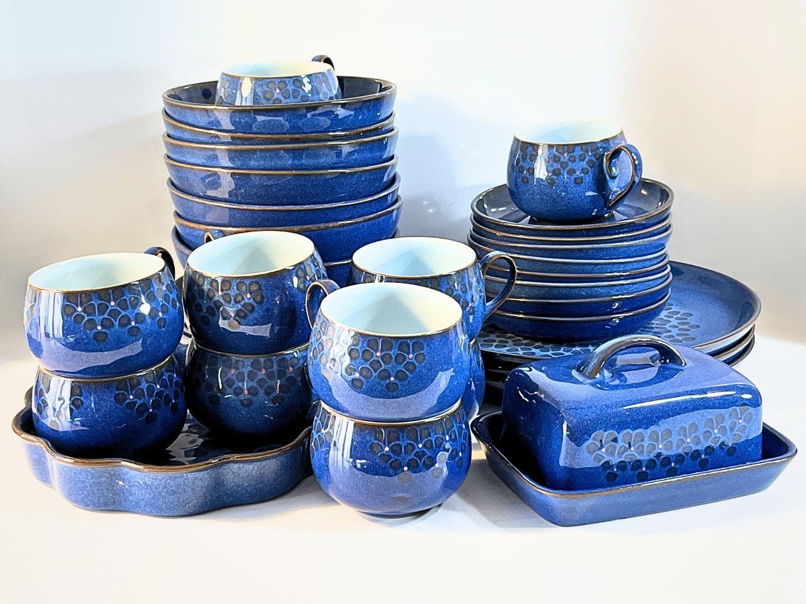 Denby「MIDNIGHT」プレート6枚セット Denby Midnight - Etsy