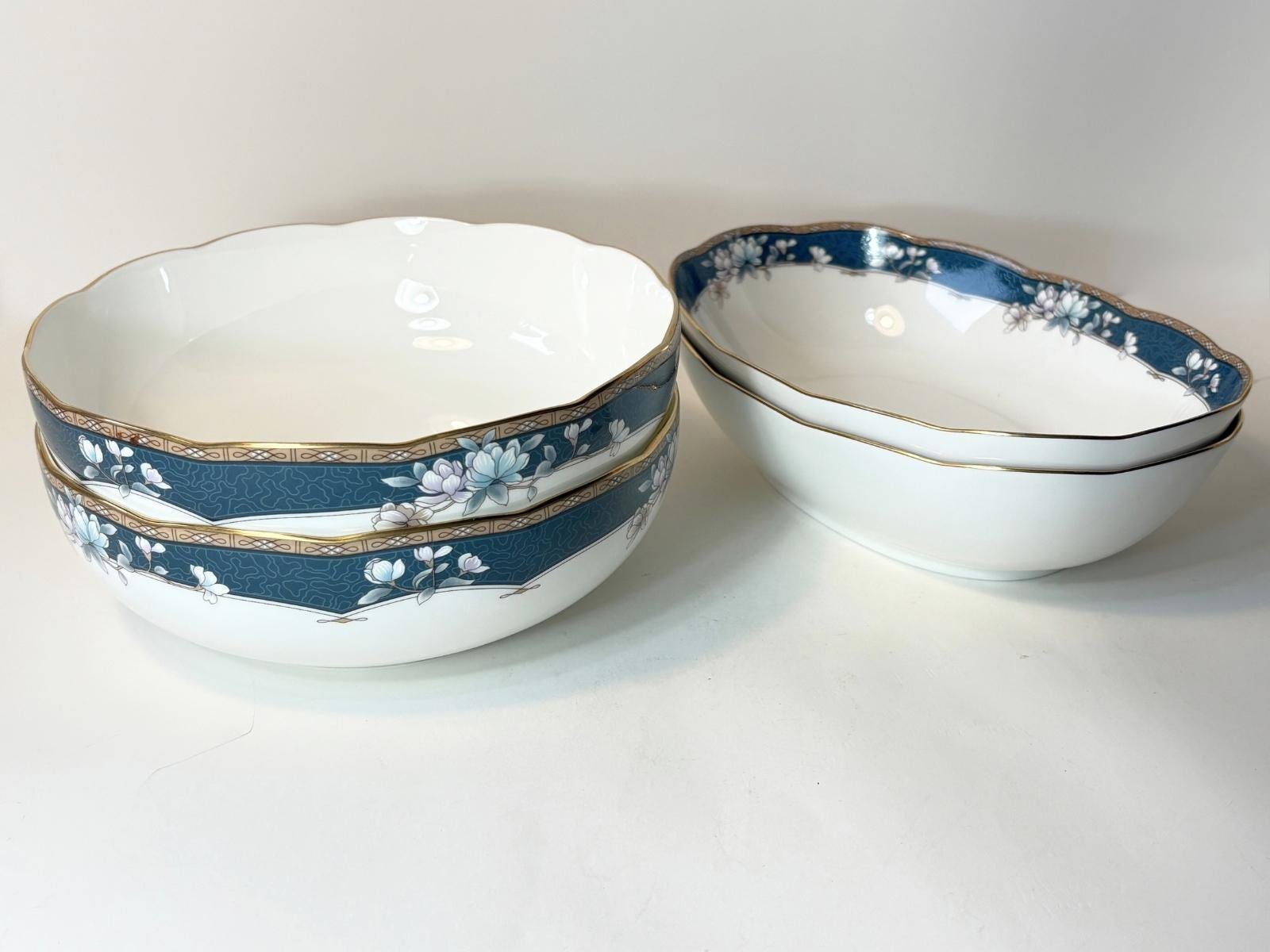 Noritake Victory Blue - Etsy Canada