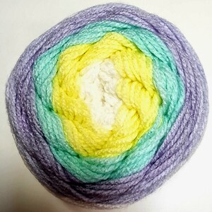 Caron Baby Cakes - Frosted Pansies