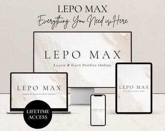 LEPO Max Resell Rights Course