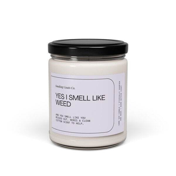 Weed Candle Etsy