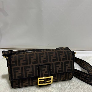 Vintage Fendi Jacquard Medium für Damen