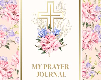 Editable Digital Prayer Journal - Nurture Your Faith Daily/ Prayer Journal/ Digital Prayer Planner/ Prayer Journal Printable