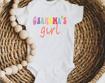 Grandma's Girl SVG Digital Download, Png File, Perfect for DIY Projects, Grandmother Svg File, Grandma's Girl Onesie Instant Download
