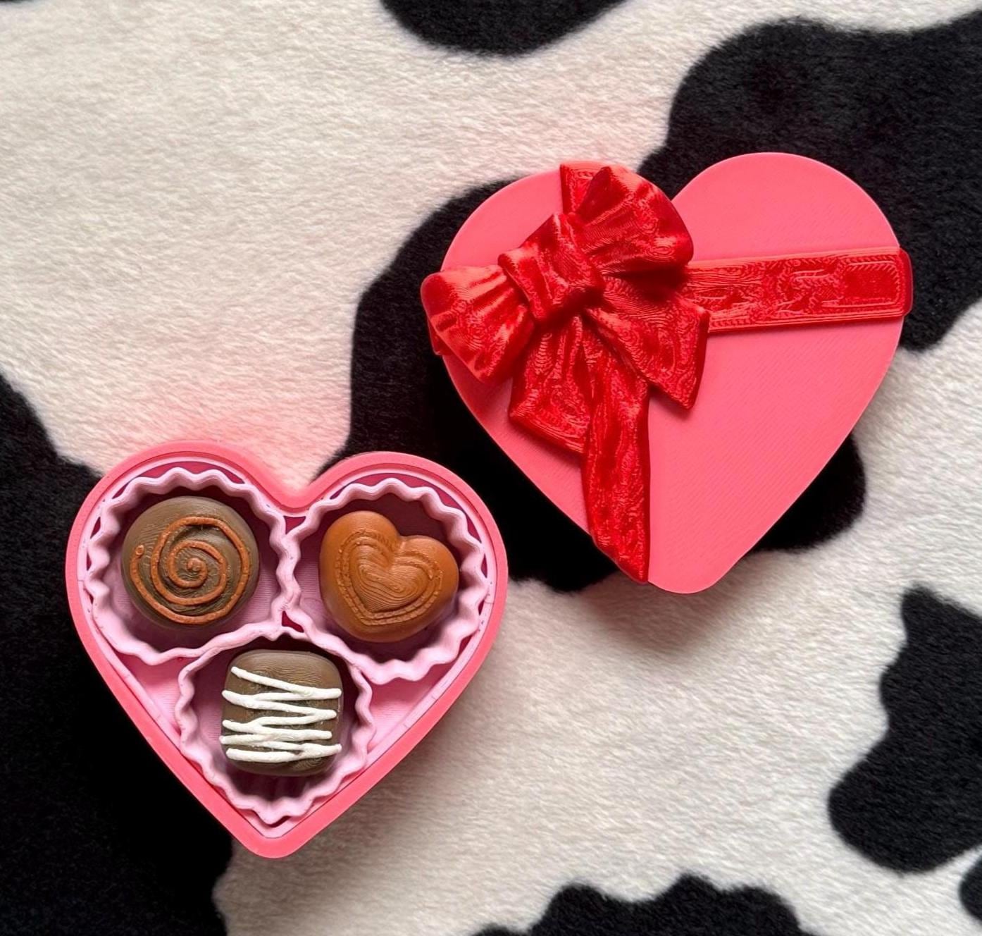 Sweet Heart Box of Chocolates Fidget Clicker - Etsy
