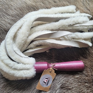 Wood and Leather Flogger