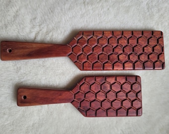 Handcrafted Bloodwood Honeycomb Paddle