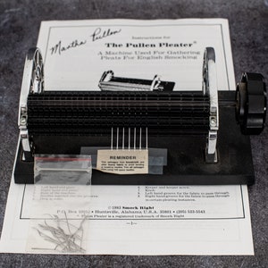 Martha Pullen Pleater Machine for gathering pleats for smocking