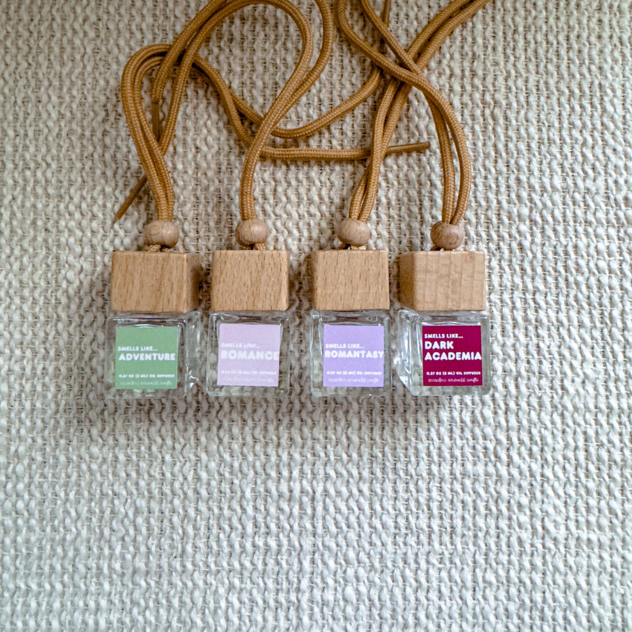 Open Book Diffusers Bookish Car Diffusers | Book Trope Car Air Freshener | Scented Oil ...