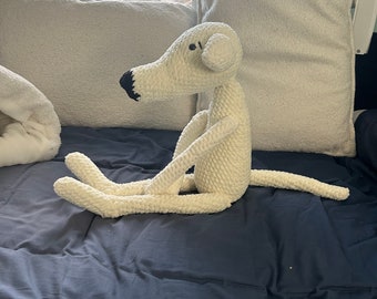 Handmade Crochet Borzoi