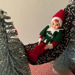 Personlig älvhängmatta: Julgransdekoration med kudde