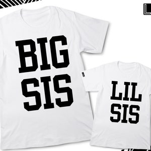 Big Brother Little Bro Shirt, Big Sister Little Sis Tshirt, Sibling Tees, Matching Family Shirts, Sibling Gifts, Pregnancy Announcement Tees