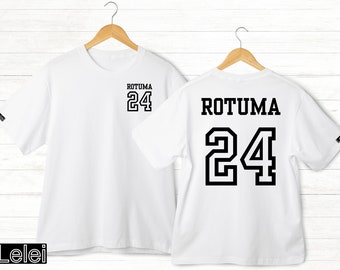 Rotuma 24 Jersey, Matching Tshirts, Handmade Shirts, Rotuman Tshirt Souvenir Gift, Team Group Uniform